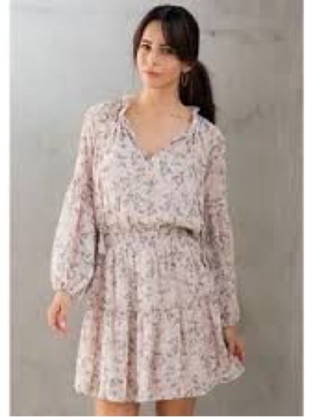 Love Stitch Boho Floral Dress